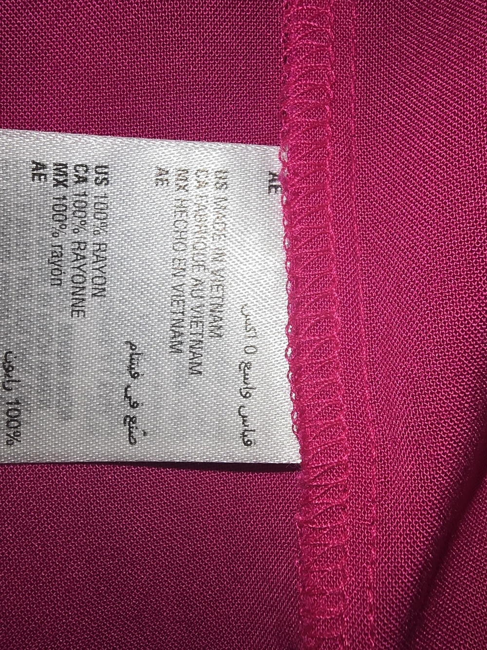 INC International Concepts Fuchsia Snap-Front Blouse - Picture 7 of 8